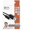 Emos USB-A 2.0 / microUSB 2.0 charging/data cable, 2m, juodas