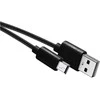 Emos USB-A 2.0 / mini USB-B 2.0 charging/data cable, 2m, juodas