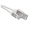 Emos USB-A 2.0 / USB-C 2.0 charging/data cable, 1m, baltas