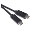 Emos USB-C 3.1 / USB-C 3.1 charging/data cable, 1m, juodas