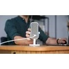 ENDORFY Solum Voice S Onyx Streaming baltas kondensatorinis mikrofonas |USB