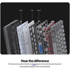 Klaviatūra žaidimams Endorfy Thock V2 Compact ENDORFY Raudona su laidu mechaninė su pašvietimu pilka
