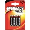 Fujitsu Energizer Eveready Super (lizdinė plokštelė) – AAA/4 pak