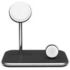 Epico 3in1 Wireless Charger Made for MagSafe su adapteriu - Juodas