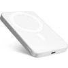 Epico 5000mAh aliuminio powerbank su MagSafe tvirtinimo atrama - sidabrinis