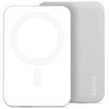 Epico 5000mAh aliuminio powerbank su MagSafe tvirtinimo atrama - sidabrinis