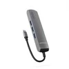 Epico 6in1 Slim Hub 8K su USB-C jungtimi - pilkas kosminis