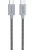 Epico Braided USB-C to USB-C Cable 1.2m - Kosminė pilka