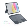 EPICO Keyboard with case for Apple iPad 10,2" - Juodas/pilkas