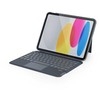 EPICO Keyboard with case for Apple iPad 10,2" - Juodas/pilkas
