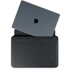 EPICO Leather case for Apple MacBook Pro 16" - juodas