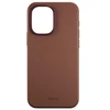 „Epico Leather Pro Mag+“ dėklas, skirtas „iPhone 17“, suderinamas su „Qi2“ ir „MagSafe“, rudas