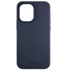 „Epico Leather Pro Mag+“ dėklas, skirtas „iPhone 17“, suderinamas su „Qi2“ ir „MagSafe“, mėlynas