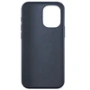 „Epico Leather Pro Mag+“ dėklas, skirtas „iPhone 17“, suderinamas su „Qi2“ ir „MagSafe“, mėlynas
