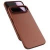 „Epico Leather Pro Mag+“ dėklas, skirtas „iPhone Air“, suderinamam su „Qi2“ ir „MagSafe“, rudas