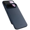 „Epico Leather Pro Mag+“ dėklas, skirtas „iPhone Air“, suderinamam su „Qi2“ ir „MagSafe“, mėlynas