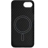 Epico Mag+ anglies pluošto dėklas, skirtas iPhone 16e - Juodas