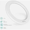 „Epico Mag+“ laikiklis – suderinamas su „MagSafe“ (2 vnt. pakuotėje), baltas