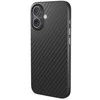 Dėklas Epico Mag+ Hybrid Carbon Case iPhone 16 Plus - Juodas