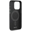 Dėklas Epico Epic Mag+ Hybrid Carbon Case - MagSafe suderinamas su iPhone 15 Pro - Juodas