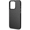 Dėklas Epico Epic Mag+ Hybrid Carbon Case - MagSafe suderinamas su iPhone 15 Pro - Juodas