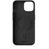 Epico Mag+ Silikoninis dėklas for iPhone 15 - MagSafe compatible - juodas