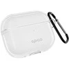 Epico permatomas dėklas with Carabiner AirPods Pro 3 - Baltas permatomas