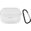 Epico permatomas dėklas with Carabiner AirPods Pro 3 - Baltas permatomas