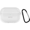 Epico permatomas dėklas with Carabiner AirPods Pro 3 - Baltas permatomas
