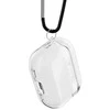 Epico permatomas dėklas with Carabiner AirPods Pro 3 - Baltas permatomas