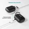 Epico silicone dėklas with carabiner | AirPods Pro 3 | juodas | safety carabiner