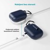 Epico silicone dėklas with carabiner | AirPods Pro 3 | dark mėlynas | safety carabiner