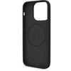 Dėklas EPICO SILICONE MAGNETIC - MAGSAFE COMPATIBLE CASE iPhone 14 Pro Max - juodas