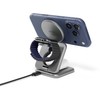 Epico UltraBase Qi2 25W 3in1 Fold Metal Mag+ Wireless Charging Stand EF60 | Kosminė pilka
