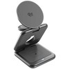 Epico UltraBase Qi2 25W 3in1 Fold Metal Mag+ Wireless Charging Stand EF60 | Kosminė pilka