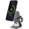 Epico UltraBase Qi2 25W 3in1 Fold Metal Mag+ Wireless Charging Stand EF60 | Kosminė pilka