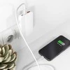Epico UltraBoost GaN 65W plokščias greitasis AC įkroviklis EA65 - baltas