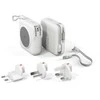 Epico UltraPack 3in1 10 000mAh travel powerbank and ET50 power adapter | baltas