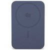 Epico UltraPack Qi2 25W Slim 5000mAh aliuminio Mag+ wireless powerbank EM55 | dark mėlynas | MagSafe compatible
