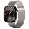 Epico Laikrodžio dirželis Milanese+ 38/40/41mm - star baltas