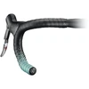 Ergon „Ciclovation Leather Touch Fusion“ apdangalas, juodas/turkio spalvos