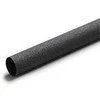 Multi EURO STRAWS - Natural mineral straw 6x230mm, Charcoal Juodas, 250pcs
