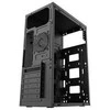EUROCASE korpusas ML N6-500B, Midi Tower, 1xUSB-C, 2xUSB 3.0, 2x garso jungtys, be maitinimo šaltinio