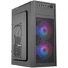 EUROCASE korpusas ML N6-530B, ATX, 2x USB-A, 2x 120 mm ARGB ventiliatoriai, juodas