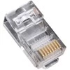 EuroLan UTP RJ45 connector, Cat.5e, 8p8c, auksinis plated