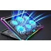 Evolveo Ania 9 RGB aušinimo padėklas, reguliuojamas stovas profesionaliam nešiojamajam kompiuteriui