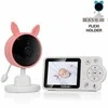 Niania Evolveo Baby Monitorius N3, LCD displej, IR přísvit, růžová