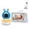 „EVOLVEO Baby Monitorius N5“, vaizdo kūdikių stebėjimo rinkinys su 360° stebėjimu, dvipusiu ryšiu ir lopšinėmis, mėlynas