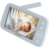 „EVOLVEO Baby Monitorius N5“, vaizdo kūdikių stebėjimo rinkinys su 360° stebėjimu, dvipusiu ryšiu ir lopšinėmis, mėlynas