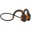 EVOLVEO belaidės ausinės BoneSwim MP3 16GB, ant skruostikaulių, oranžinė